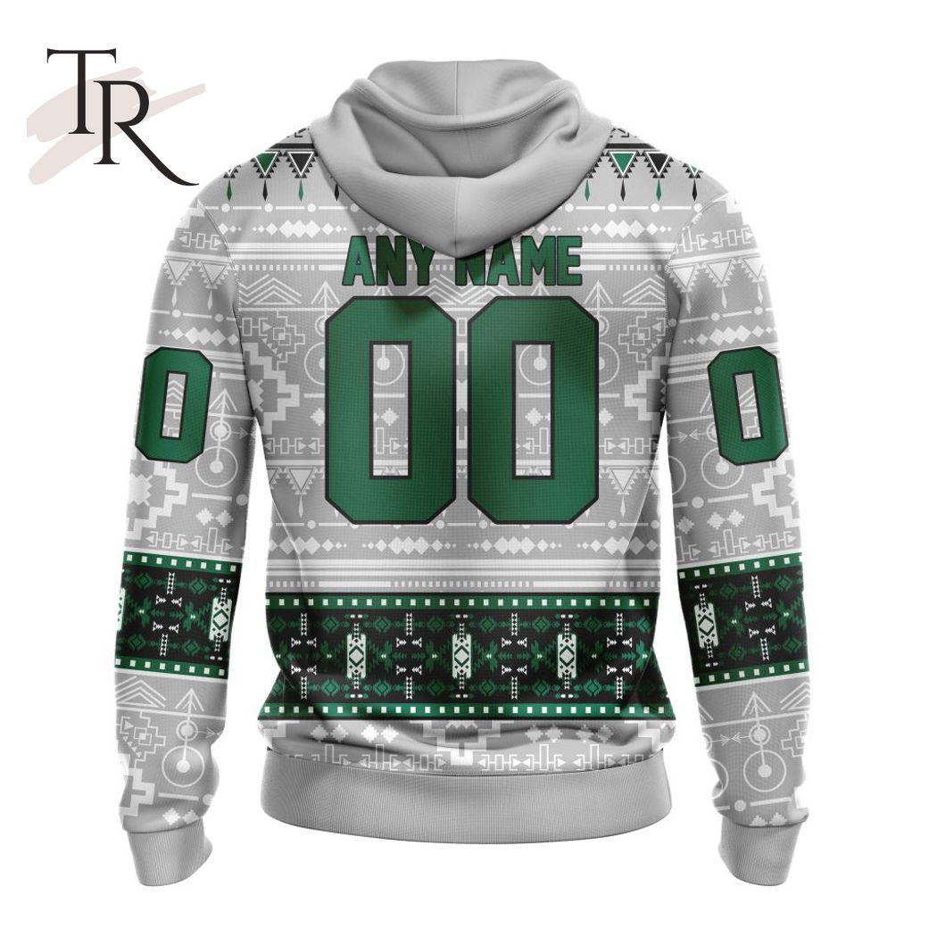 New 2025 NEW] ized NHL Dallas Stars Special Native Design Custom Hoodie - Image 3
